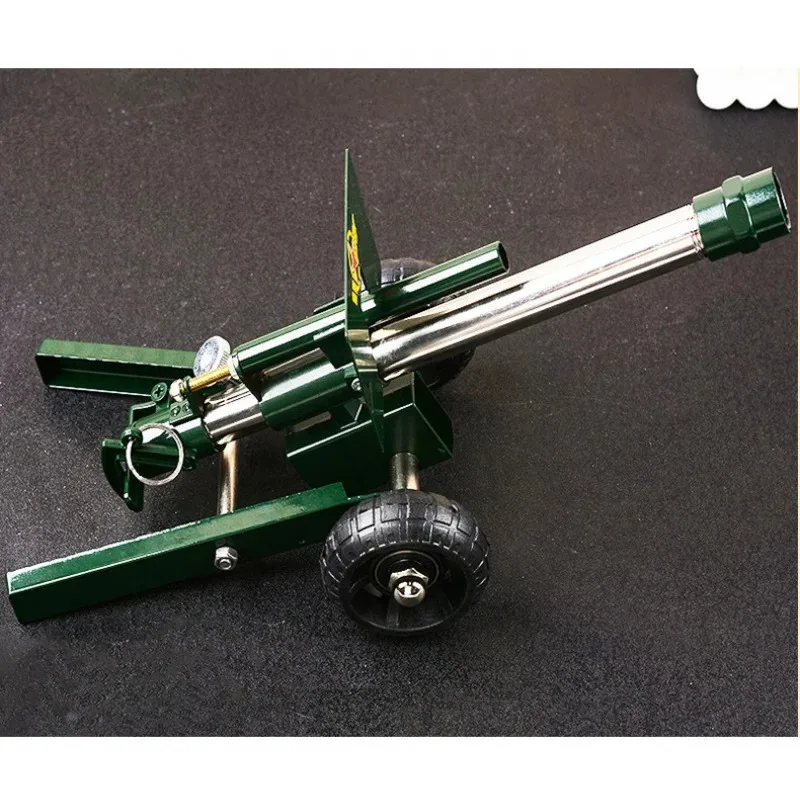 Authentic Battlefield Cannon Replica Premium Zinc Alloy Military Decor Functional Firecracker Launching view 5