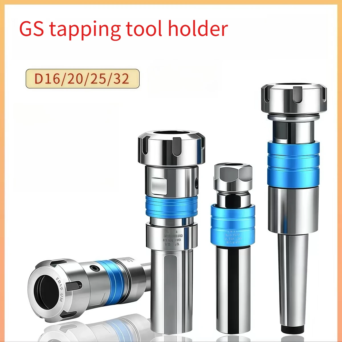 Tap Chuck Telescopic GS16 GS20 GS25 GS32 TER16 20 25 32 Floating Tap Chuck For CNC Lathe Tap Overload Protection Torque Tapping