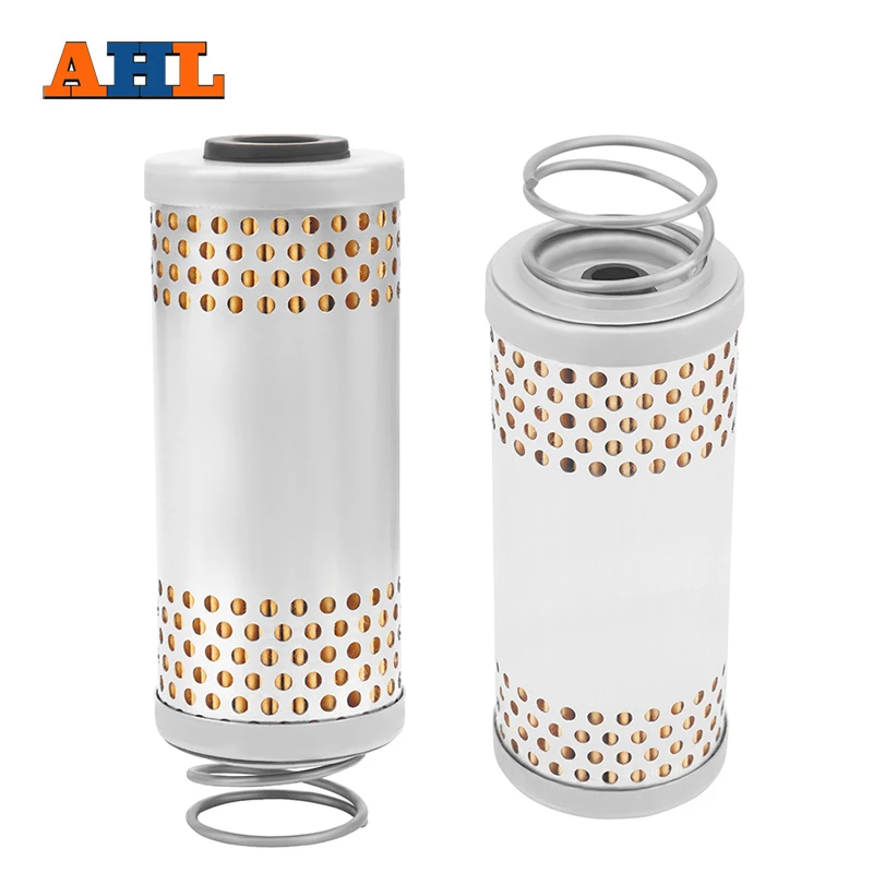 AHL Motorcycle Engine Part Oil Filters For Moto Guzzi V7 V9 V35 V50 V65 V85 GU27153085 2A000633 SP Nevada 350 Breva IE 750 X 