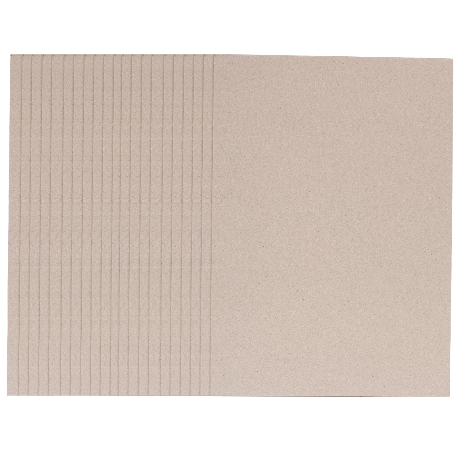 

20 Pcs Book Board Binder Shape Cardboard Binding Boards Paper For Bookbinding Supplies Making Grey Blank Stock For Crafts