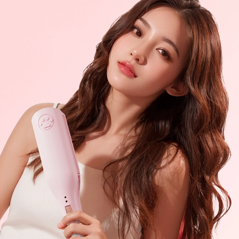 French-style egg roll curling iron28MMDeepUEgg roll curler with water ripple effect, long-lasting styling, non-damaging, easy-to