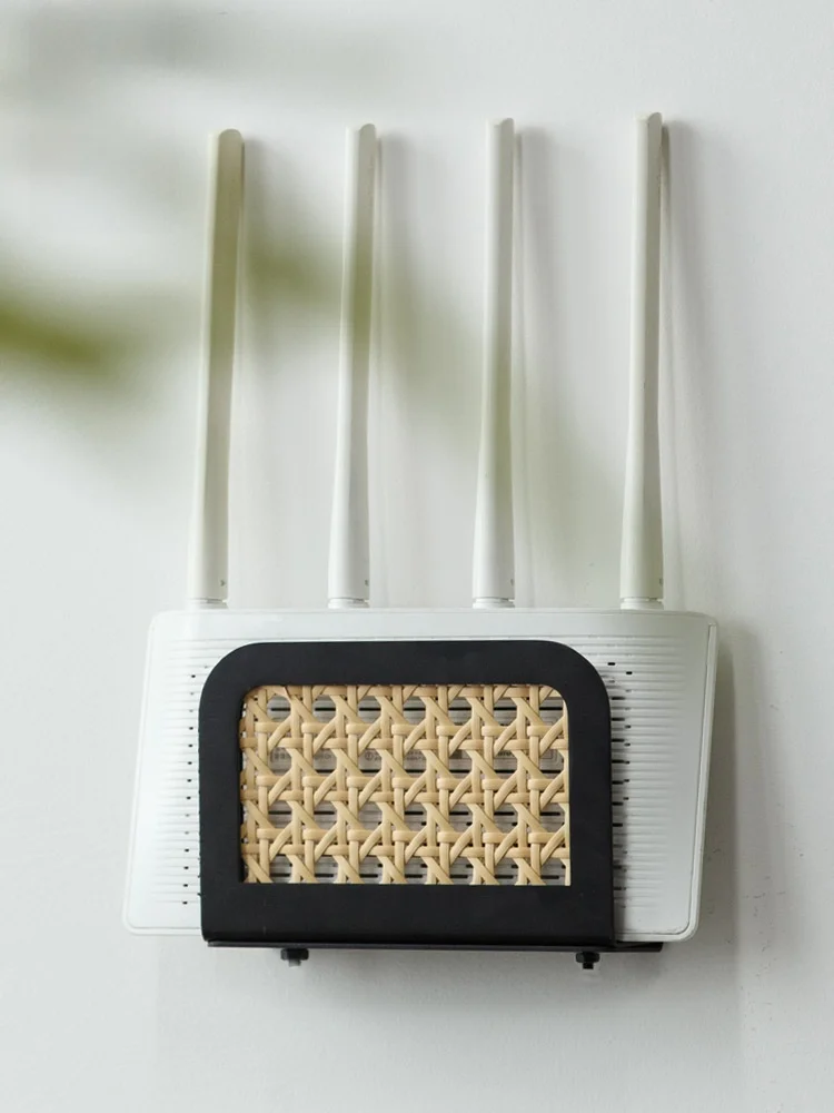 

Новый настенный органайзер в китайском ретро-стиле для роутера, Wi-Fi и оптического оборудования, без сверления, металлический, для ТВ-приставки