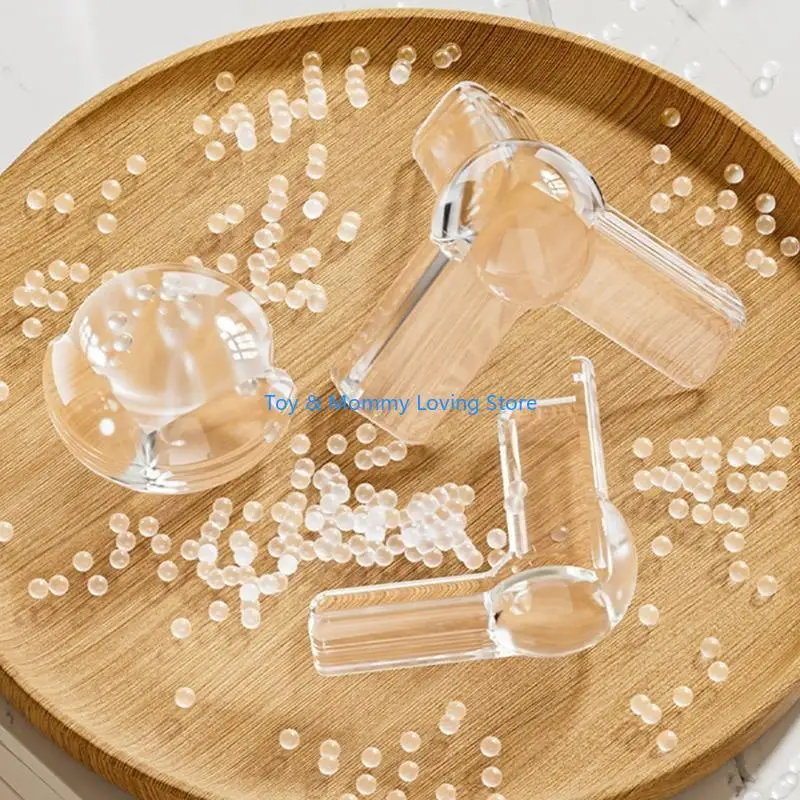 مجموعة Y1QF مكونة من 4 قطع من واقيات حواف حماية الأطفال الشفافة لخزائن الطاولات تتميز بتصميم هيكل ممتص للصدمات #3