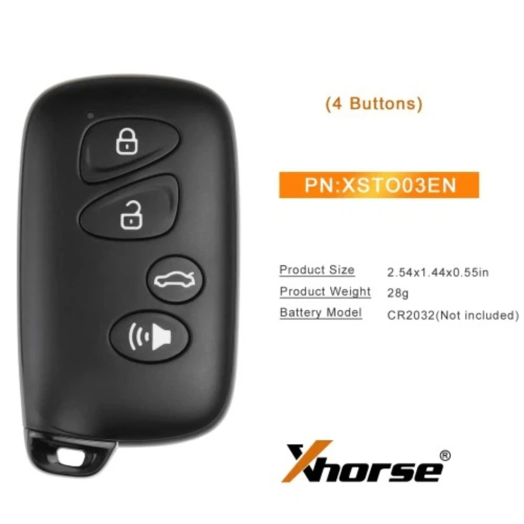 Xhorse XSTO01EN  XM38 Smart Key 4D 8A 4A All in One with Key Shell