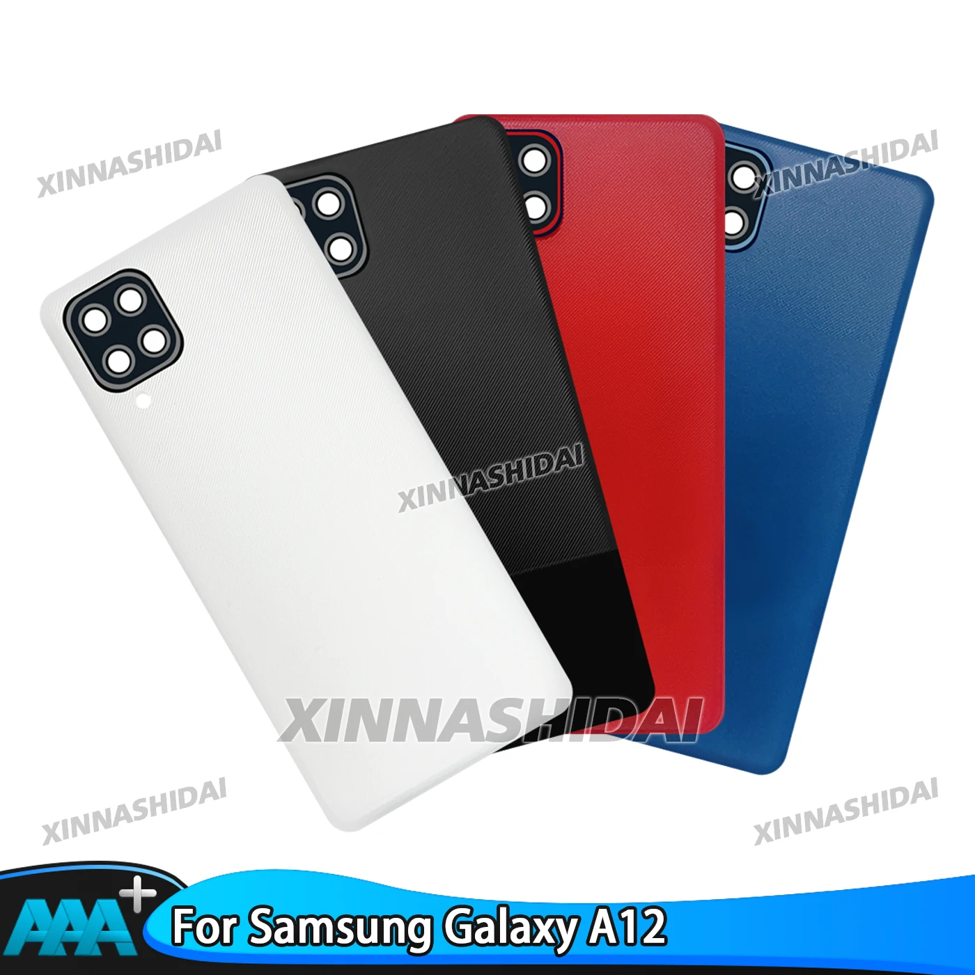 New Battery Back Cover For Samsung Galaxy A12 Replacement Accessories Set Mobile Phone Repair Parts-100% Tested Protective