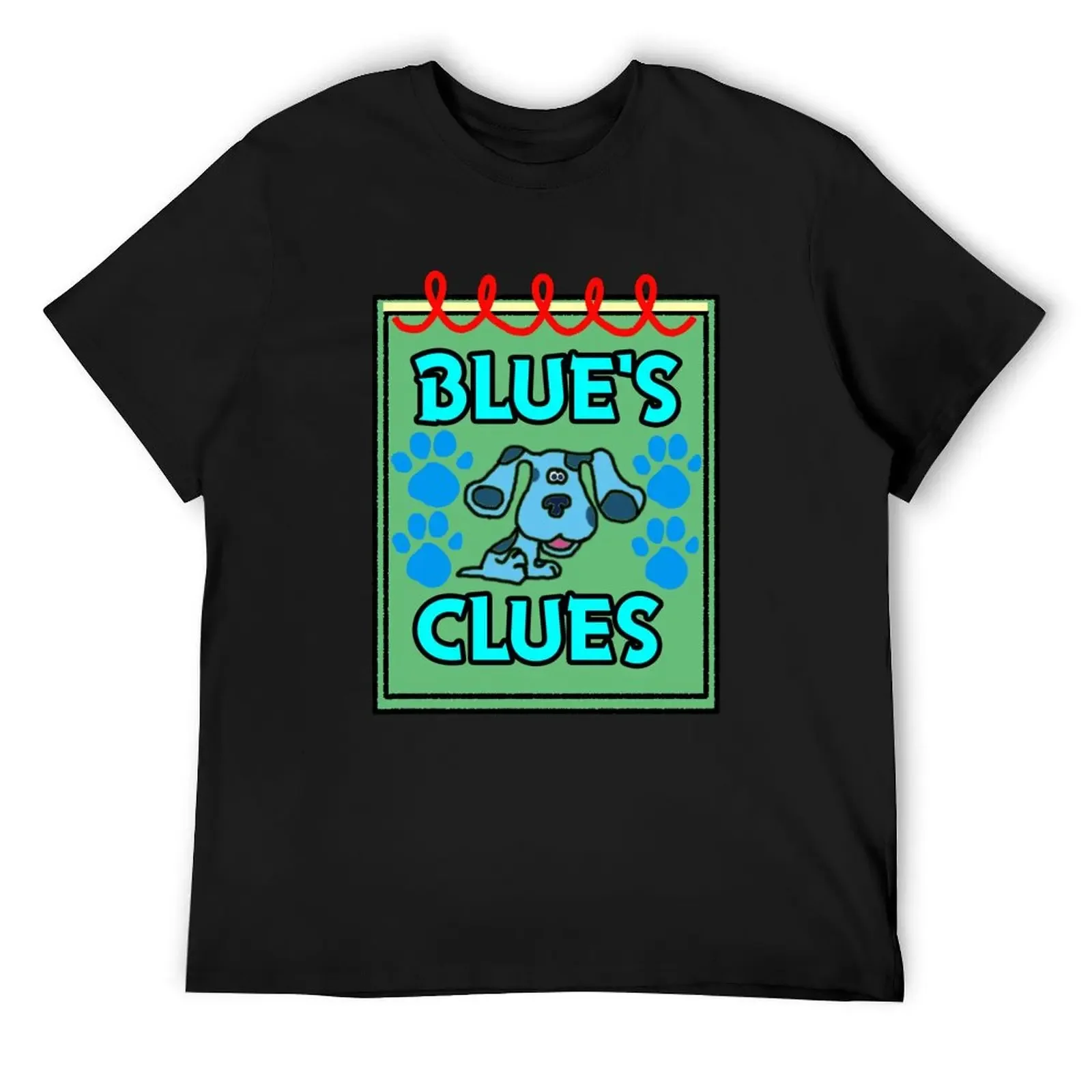 Blue's Clues Handy Dandy Notebook - Blue - Measurements Corrected T-Shirt oversizeds man clothes plain t shirts men