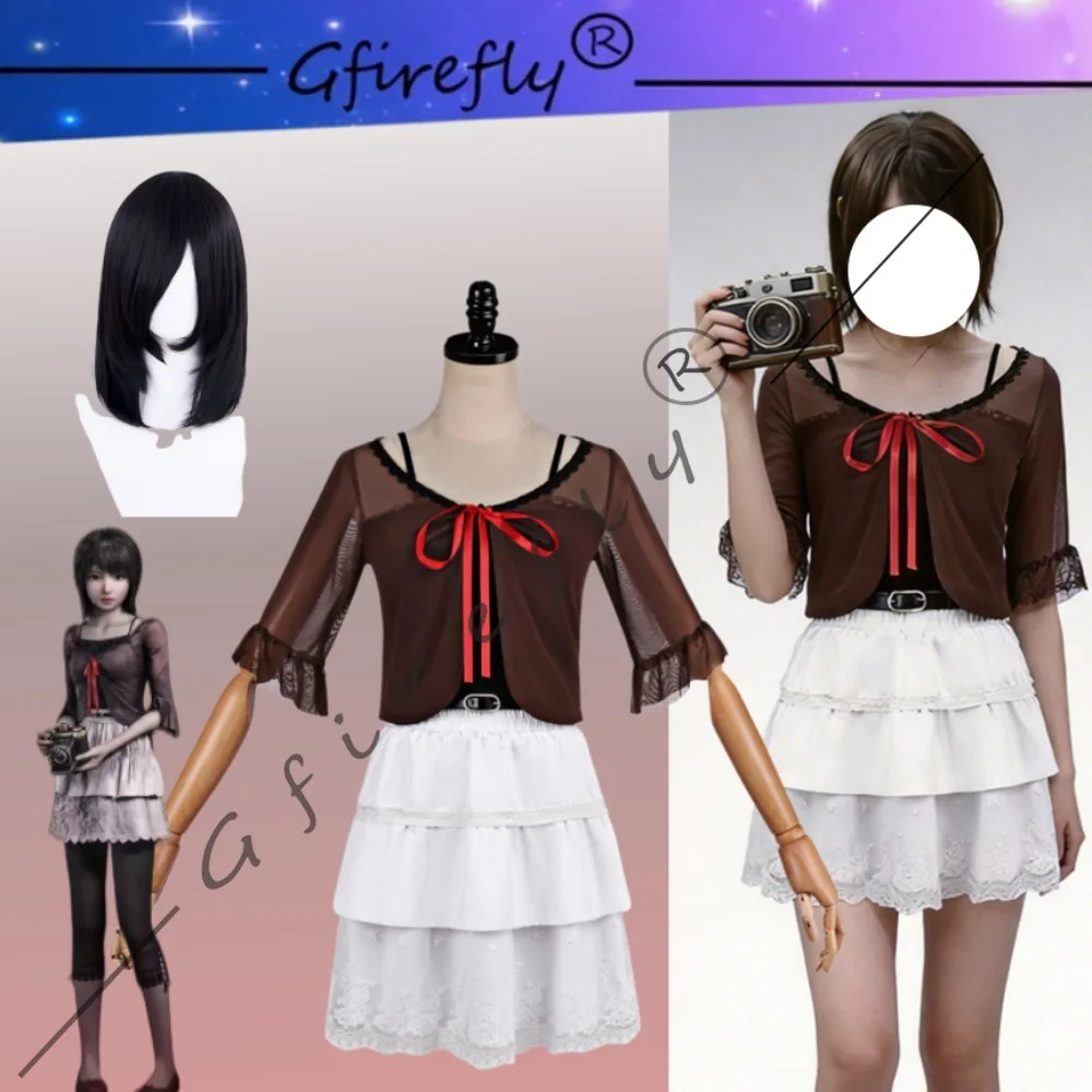 

Fatal Frame II Mio Amakura JK Uniform Cosplay Costume Set Full Costume Adult Women Halloween Carnival Comic Con Party Outfit