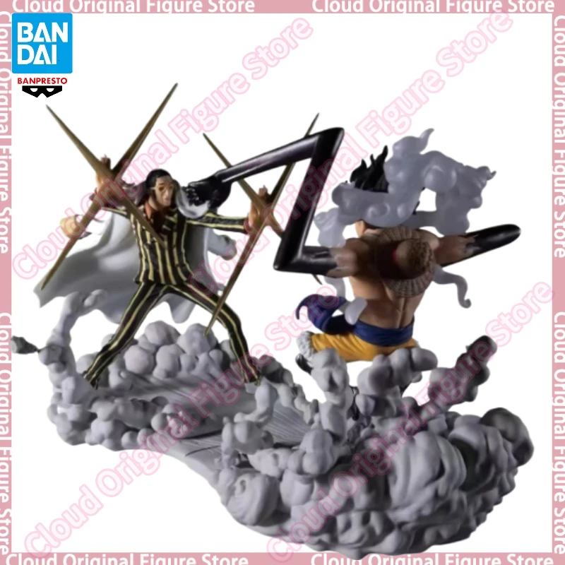 

In Stock 100% Original BANDAI BANPRESTO ONE PIECE Monkey D. Luffy ,Borsalino Anime Figures Collectible Model Toys