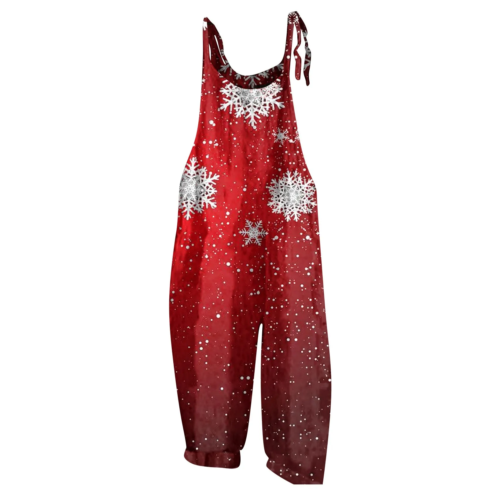 Harem Kerst Romper Eendelige Jumpsuits Overalls Vrouwen 3xl Abstracte Print Casul Losse Oversized Jarretel Rugloze Jumpsuit