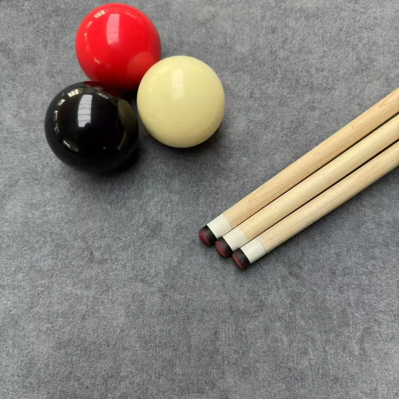 عصا خشب القيقب عالية الجودة 13 مم مع كرة بلياردو لرياضيين السنوكر والبلياردو #6