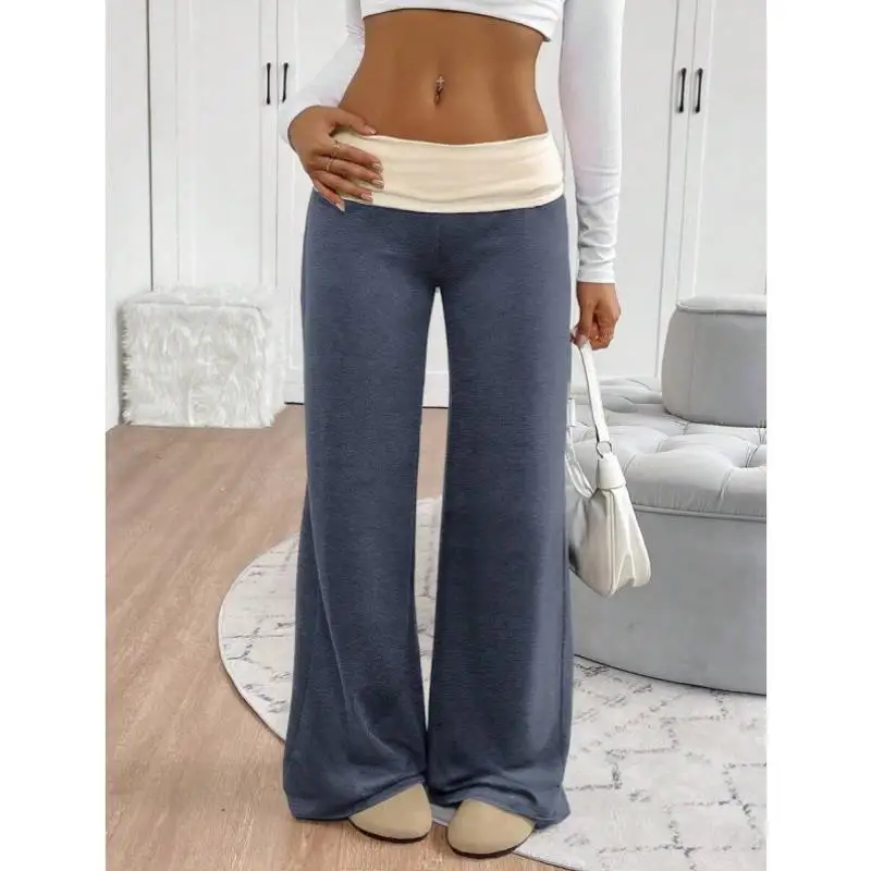 

Casual Straight Leg Sport Pants U 98226 Transborder Model New Waist Belt Ciwalk Vintage Sle Nine Points Length Polyester