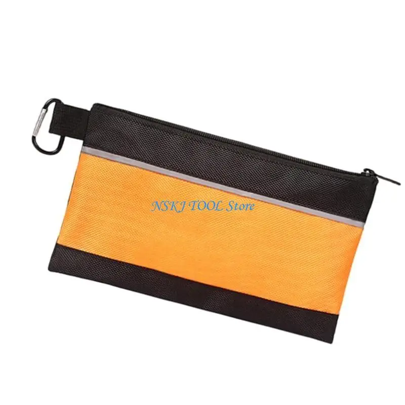 

L8RC Heavy Duty Oxford Fabric Electrician's Zipper Tool Waterproof Tool Bag for Convenient Tool Access and Portability