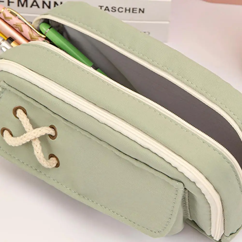 กระเป๋าใส่ดินสอหลากสีสำหรับเด็กผู้ชาย, ปากกากระเป๋าสำหรับเด็กนักเรียนกันน้ำใส่ดินสออเนกประสงค์