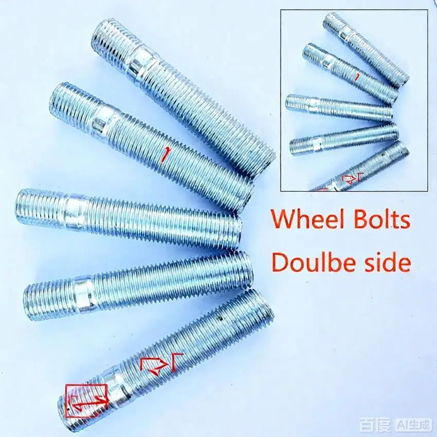 

High Quality Aluminum Alloy Autoparts SCREW ADAPTER KIT EXTENDED WHEELS STUD CONVERSION 12X1.25 to 12X1.25-80mm length