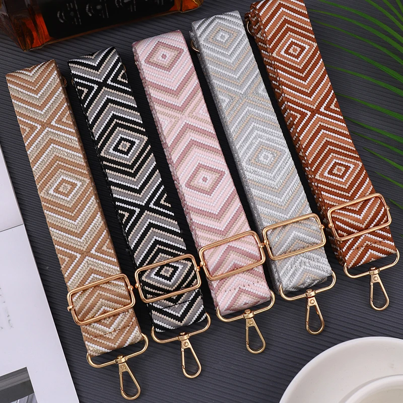 △ Shoulder Strap For Women Hardware Hooks The Length Can Be Freely Adjusted Travel Accessories Fashionable Wide Shoulder Strap
