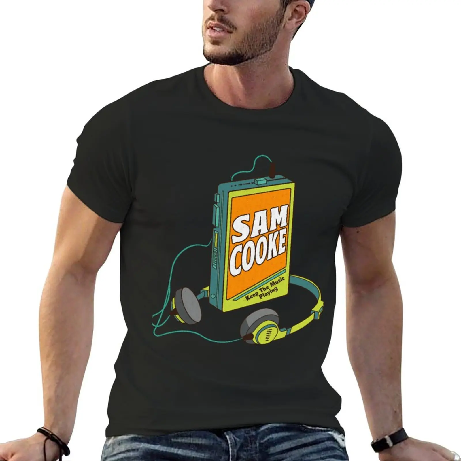 

Sam Cooke T-Shirt graphic shirts anime clothes anime shirts men