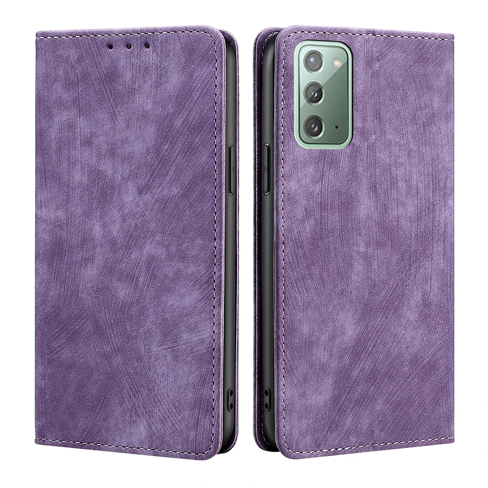 Magnet Leather Case Cover for Samsung Galaxy Note 20 Ultra Note 10 Lite 9 8 Stand Flip Wallet Phone Case with RFID