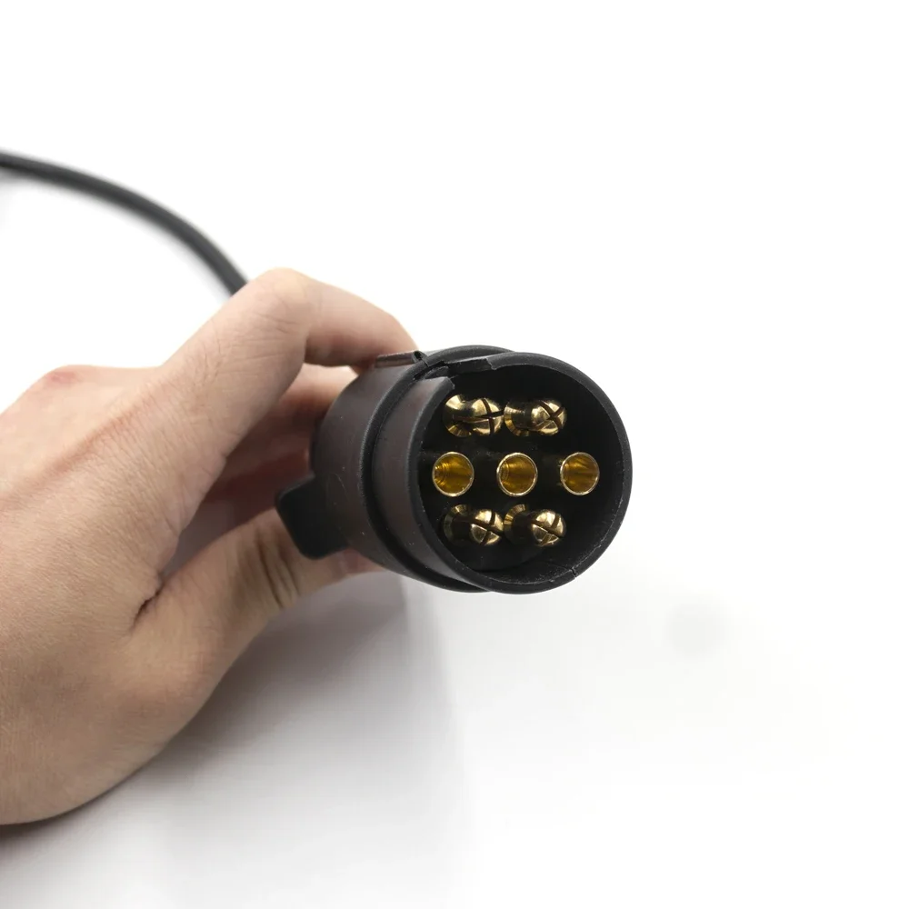 Uniwersalny zestaw 12V 16 LED tylnych świateł holowniczych do przyczepy, kabel 10m, 7-pinowe światło stop, tarcza, oświetlenie tablicy rejestracyjnej, wodoodporne światła