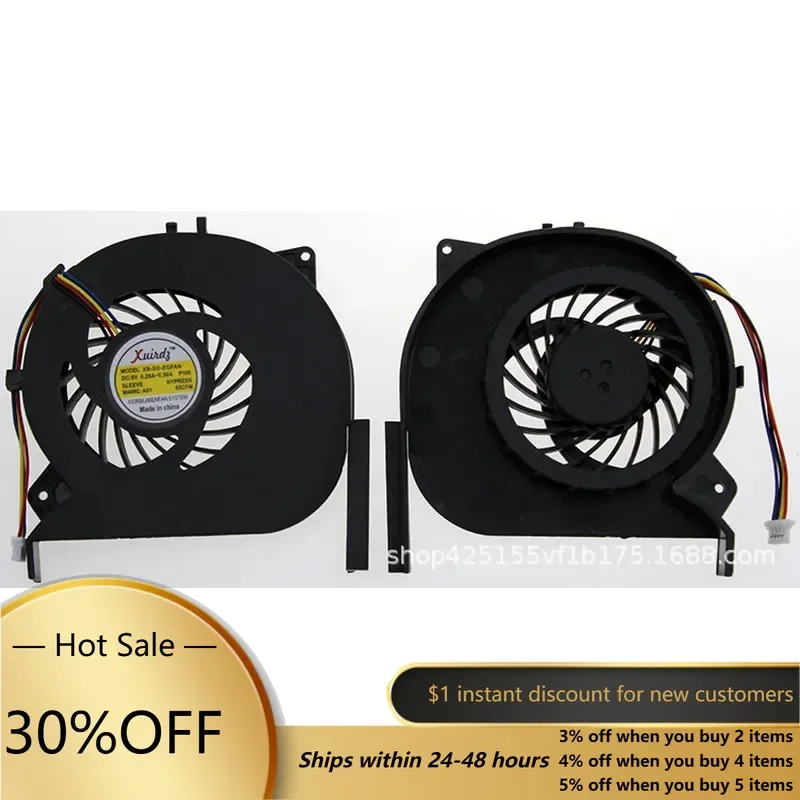 Ventilador de Resfriamento Substituto para Laptops Sony VPC-EG3S9C 36EC 17YC 18 PCG-61A14L 211T 111T, Peças de Reparo para Notebook Sony Vaio