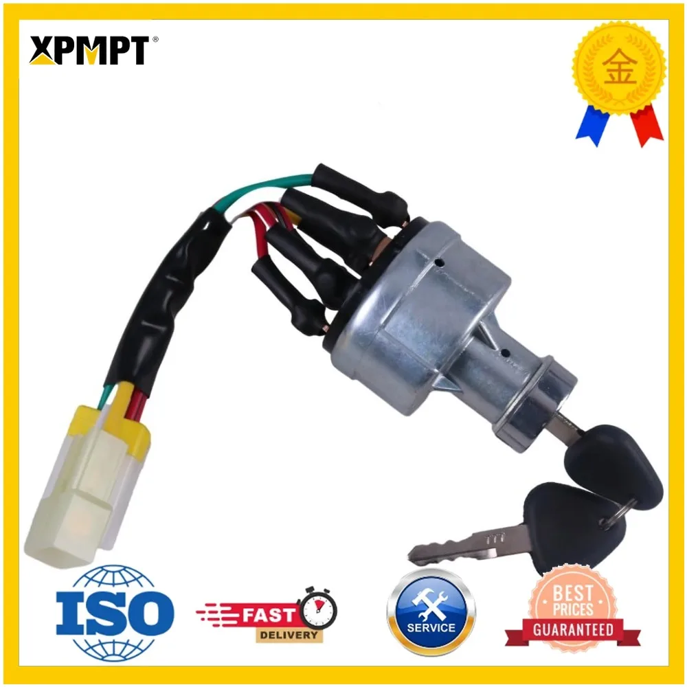 Ignition Switch For Volvo EC55/60/80/140/210/240/290/360/460 - 14526158 - Construction Machinery