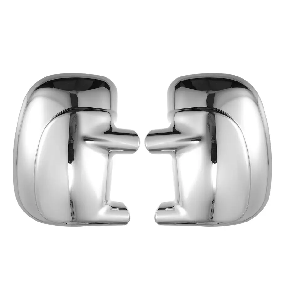 

1 Pair Car Exterior Chrome Plated Mirror Cover Full Mirror Cover Covers Cap for Ford F350 Super Duty 19992007 for Ford F450 Supe