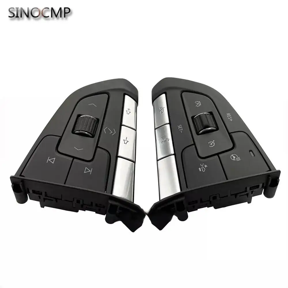 

2Pcs EOM Multi-function Steering Wheel Buttons 13532928 13532927 For Cadillac XT4 XT6 20-2021 Switch Button Cruise Volume Switch
