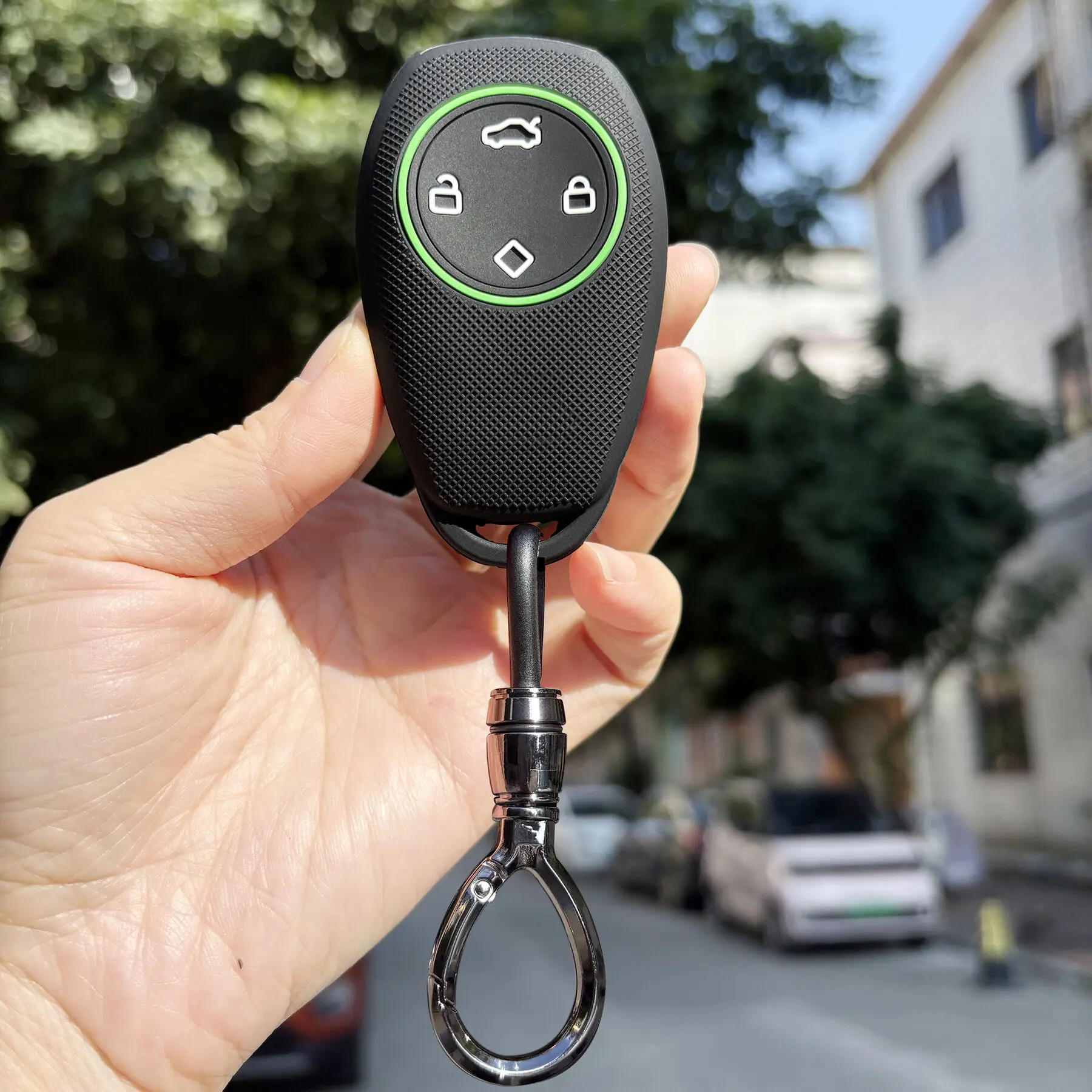 Keyless Remote Protection For Leapmotor T03 S01 C11 C01 Silicoen Soft Car Key Case Fob Holder Cover Car Accessories