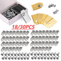 18/30PCS Stainless Steel Lawn Robot Blade Titanium Plating Lawn Mover Replacement Blade For Husqvarna Automower/Gardena Robotic