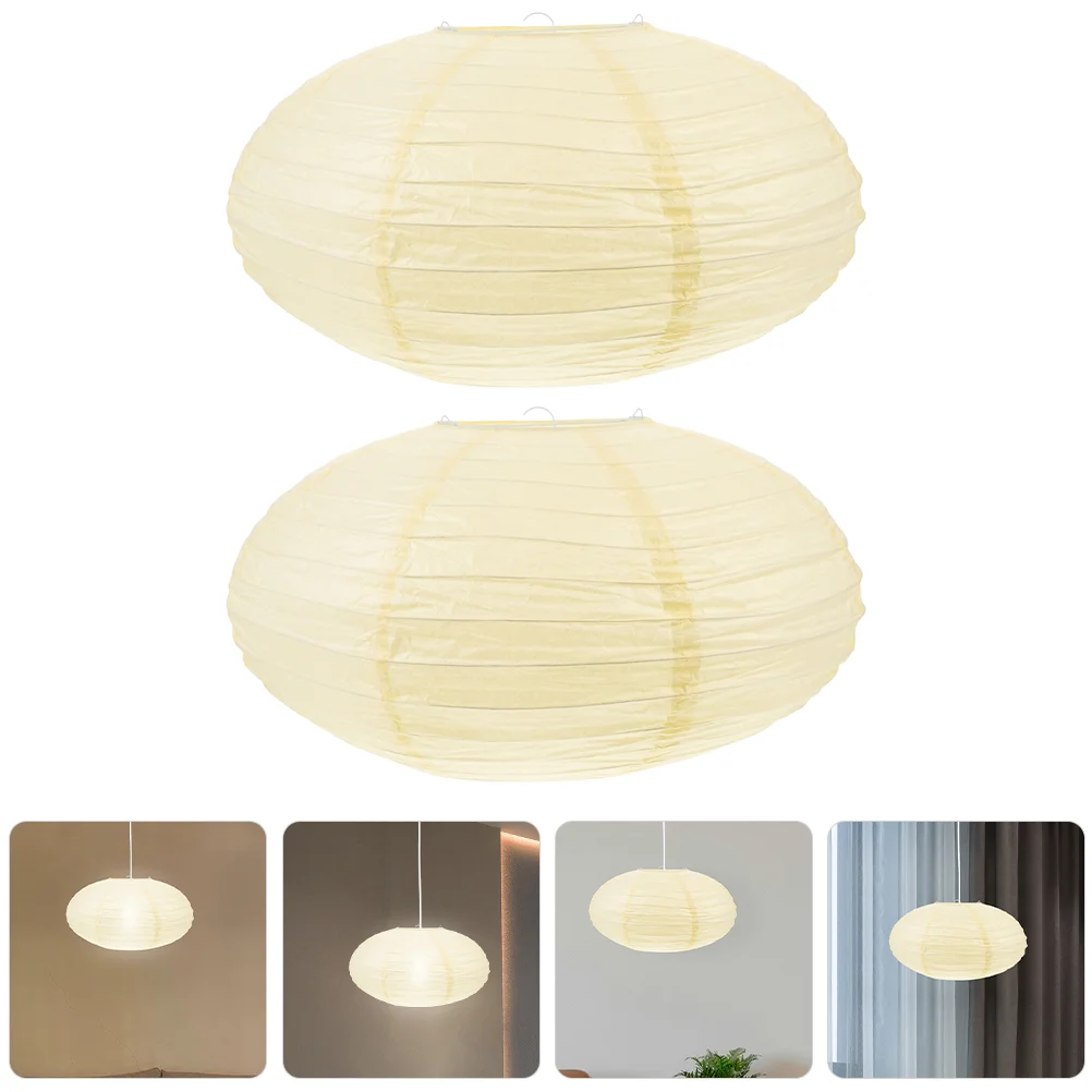 2 Pcs Lampshade Hanging Lampshades Pendant Home Decor Light Decoration Iron Child