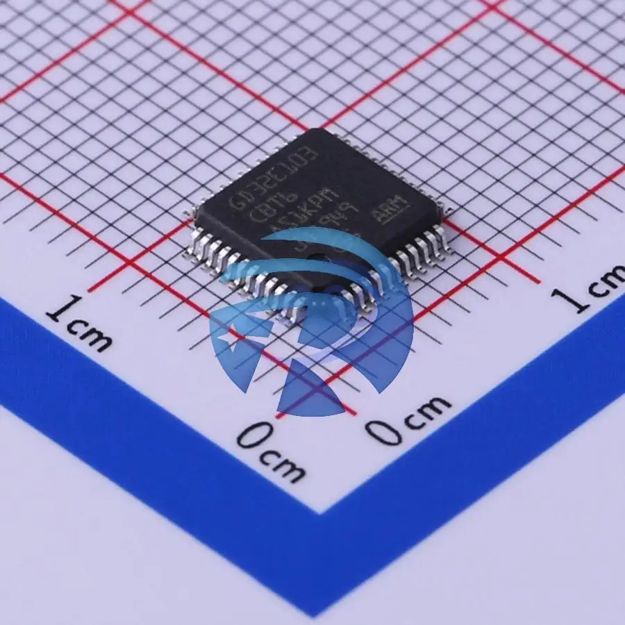 GD32E103CBT6 128KB 32KB FLASH 37 ARM-M4 120MHz LQFP-48(7x7) Microcontrollers (MCU/MPU/SOC) china supplier