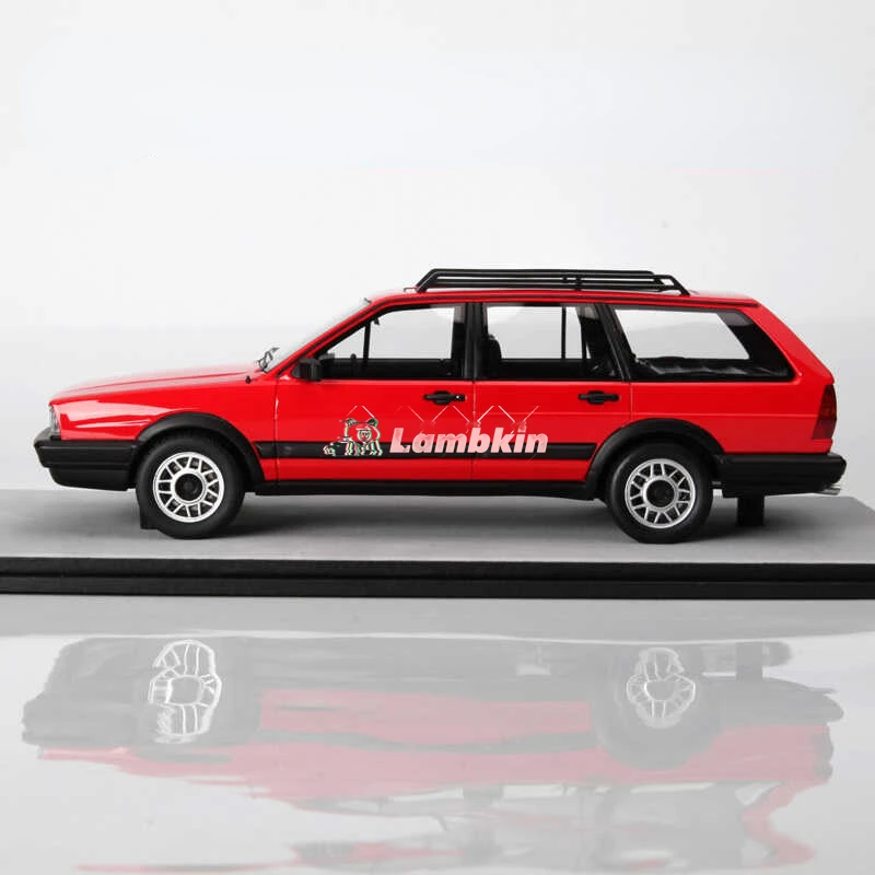 Feelslike 1/18 VW Passat Wagon Santana station wagon resin model red collectible unopenable ornaments gifts