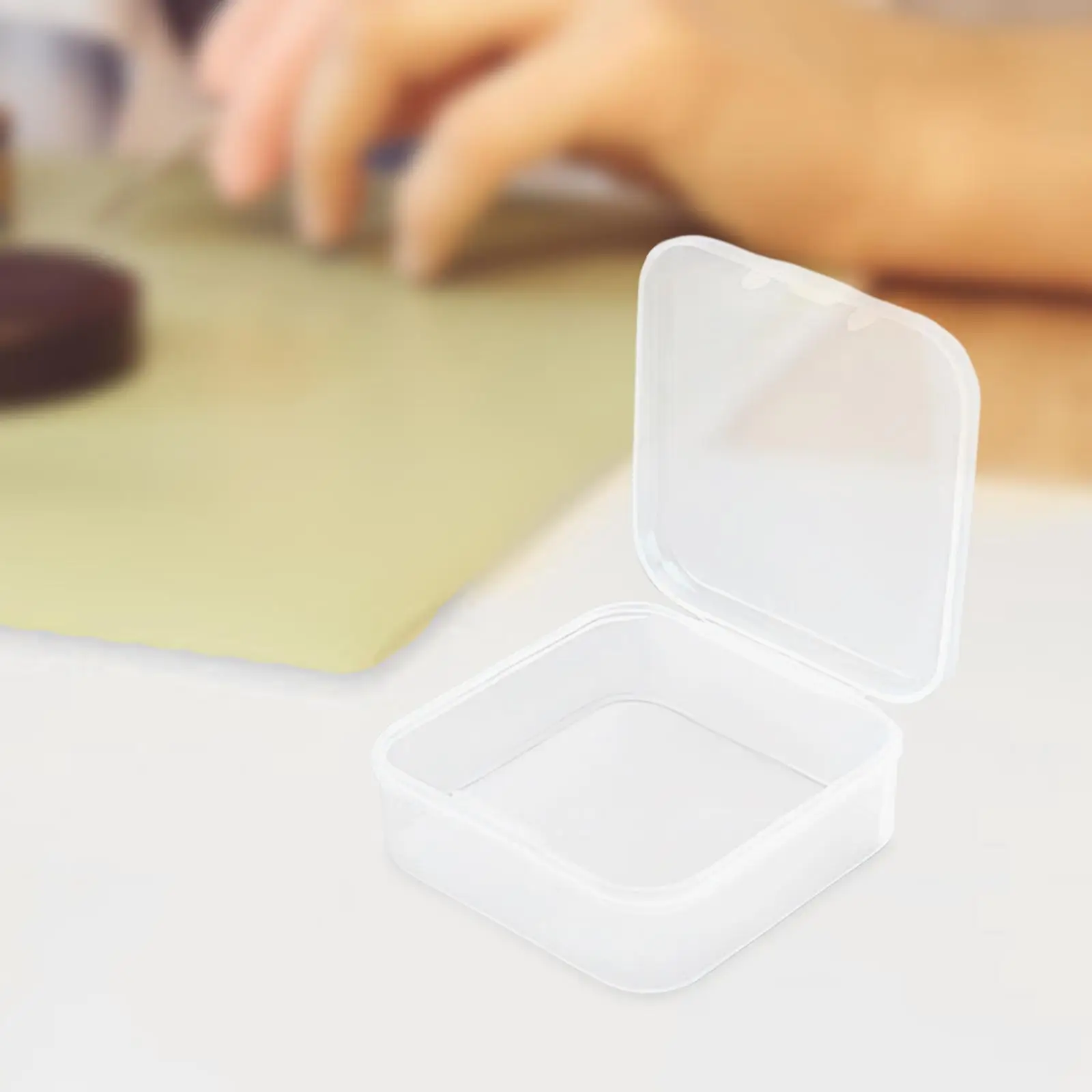 Watch Parts Storage Box Clear Small Screw Box for Hardware Crafts Component