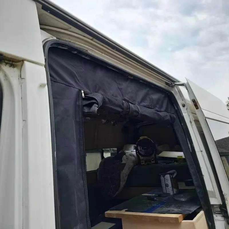 Magnetic Mosquito Net For Fiat Ducato Peugeot Boxer Citroen Relay 2006+ Durable Insect Barrier Enjoy Ventilation Without Bugs