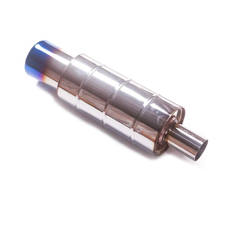 Exhaust system muffler cannon interface for general purpose product mufflers in size 51/54/60/63/70