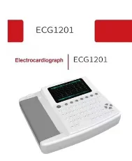 

12-дюймовый электрокардиограф, 7-дюймовый сенсорный экран, 12-значный, 3-канальный, перезаряжаемый