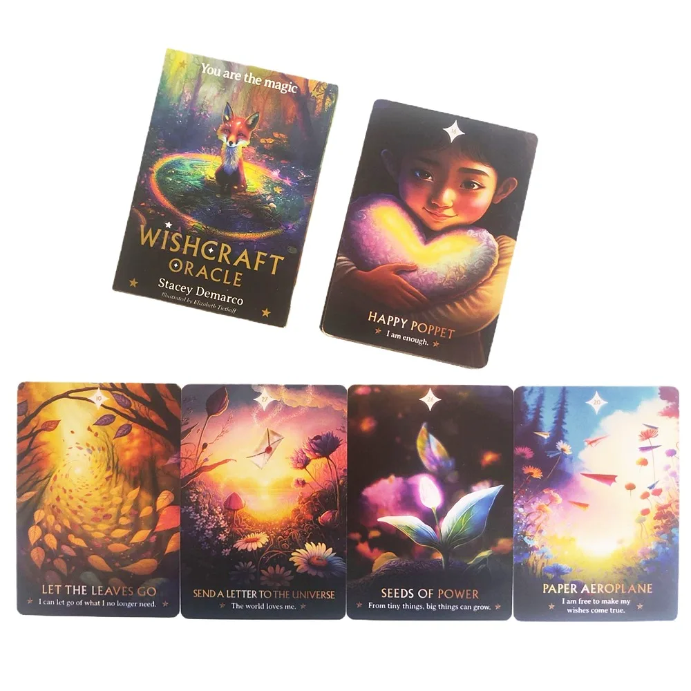 

10.4*7.3cm Wishcraft Oracle 30 Pcs Cards: You Are The Magic