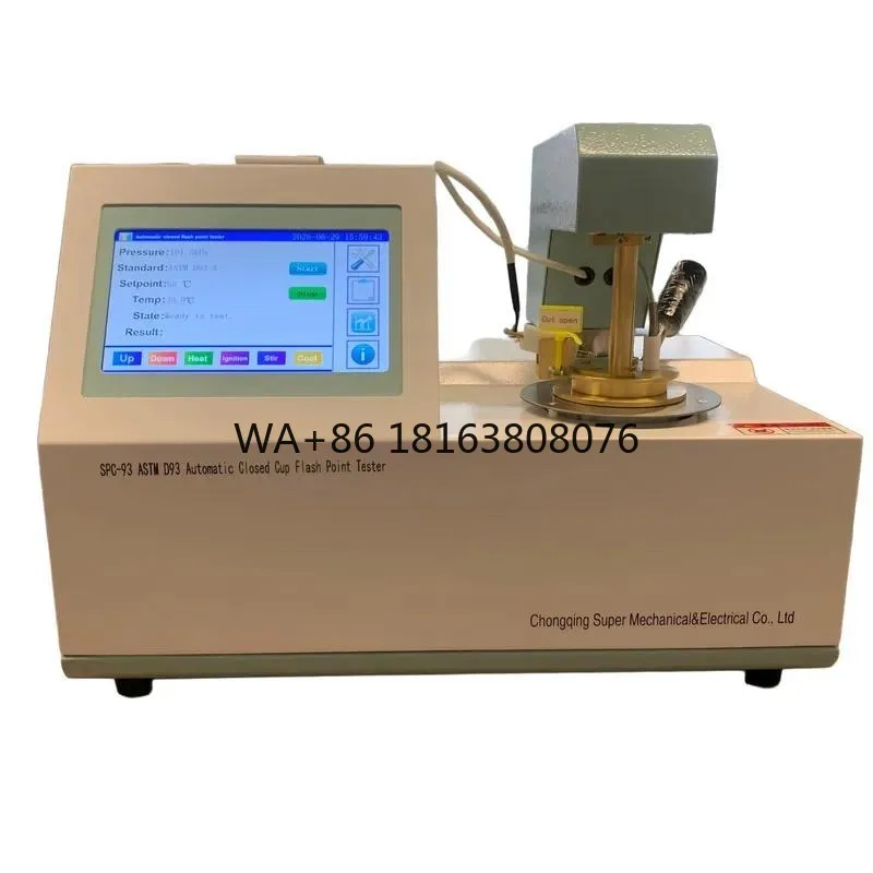 ASTM D93 Pensky martens Closed Cup Flash Point Tester Automatic Pmcc(pensky martens Closed Cup) Flash Point Tester