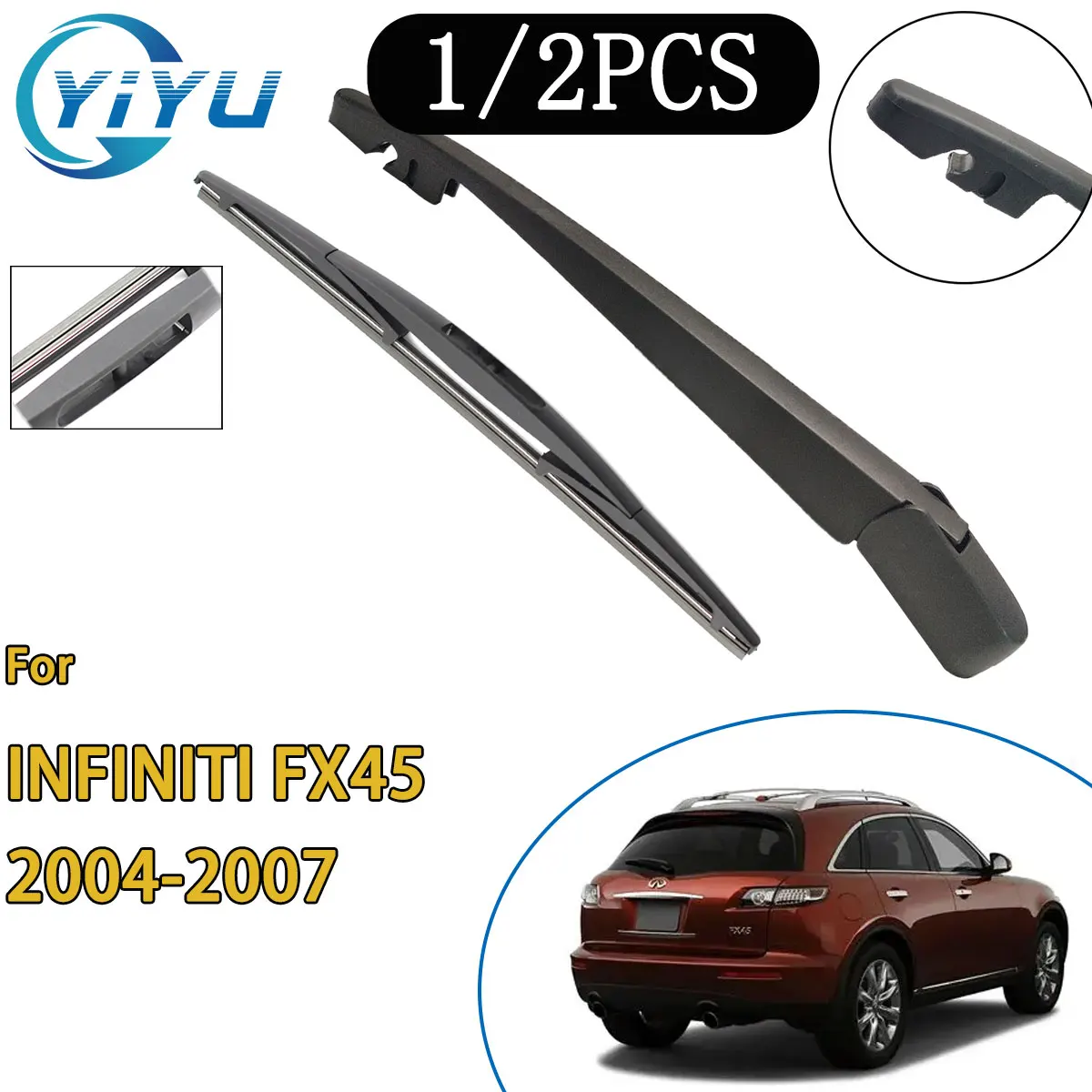 

Щетка стеклоочистителя заднего стекла автомобиля для INFINITI FX45 2004-2007, автомобильные аксессуары, аксессуары