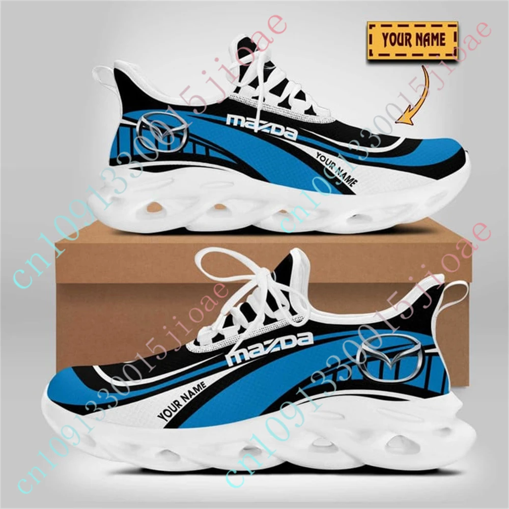 Mazda Men's Sneakers Casual Running Shoes Lightweight Unisex Tennis Big Size Male Sneakers Sports Shoes For Men Custom Logo