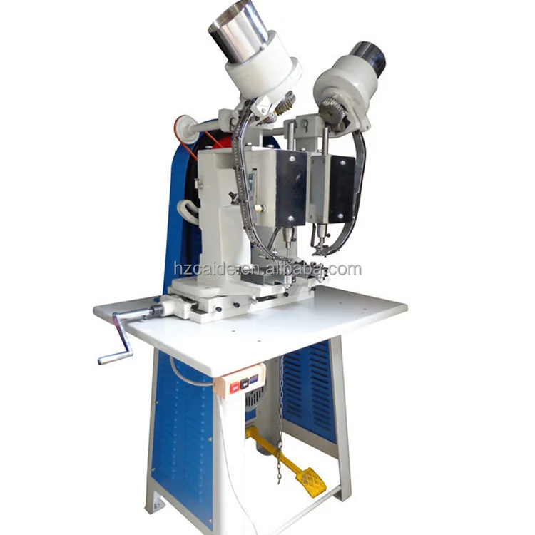 

Handbag Leather Bag Semi Automatic Double Head Eyelet Punching Machine