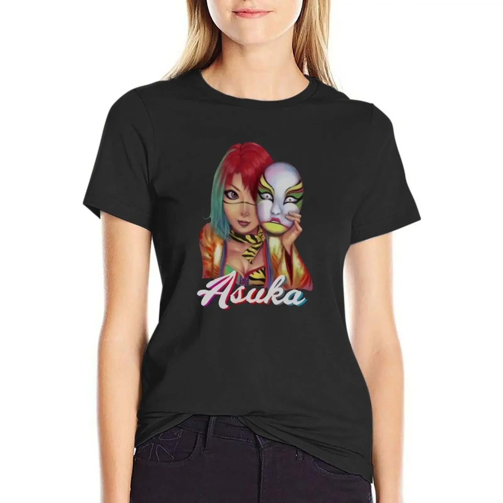 

Asuka No One is Ready T-Shirt Aesthetic clothing tops customizeds Woman clothes