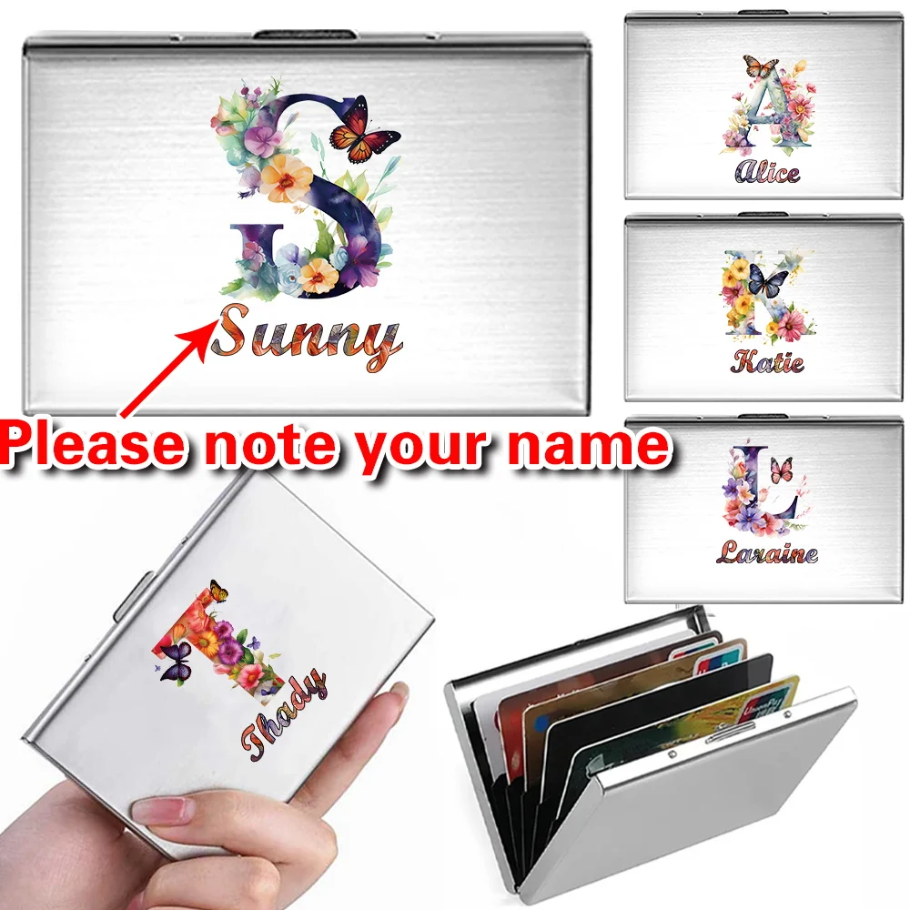 Men's Ultra-thin Metal Card Package Simple Credit Card Package