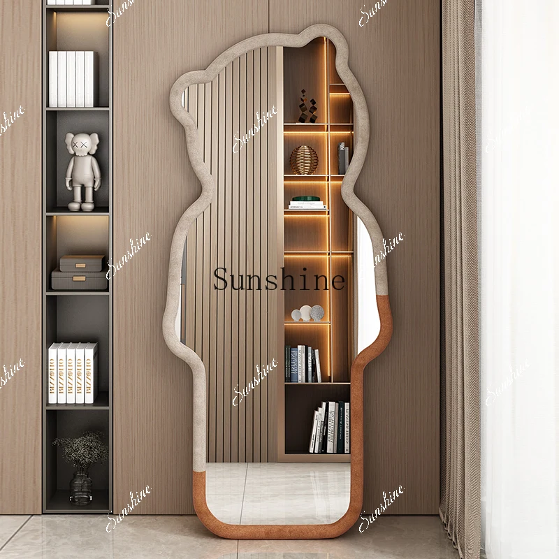 Nordic full body home living room bear bedroom against the wall fitting mirror FT