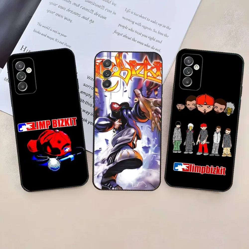 

Band L-Limp Bizkit Phone Case For Samsung Galaxy A20,A21s,A22,A31,A32,A52,A53,A72,73,A80,A91 Soft Black Phone Cover