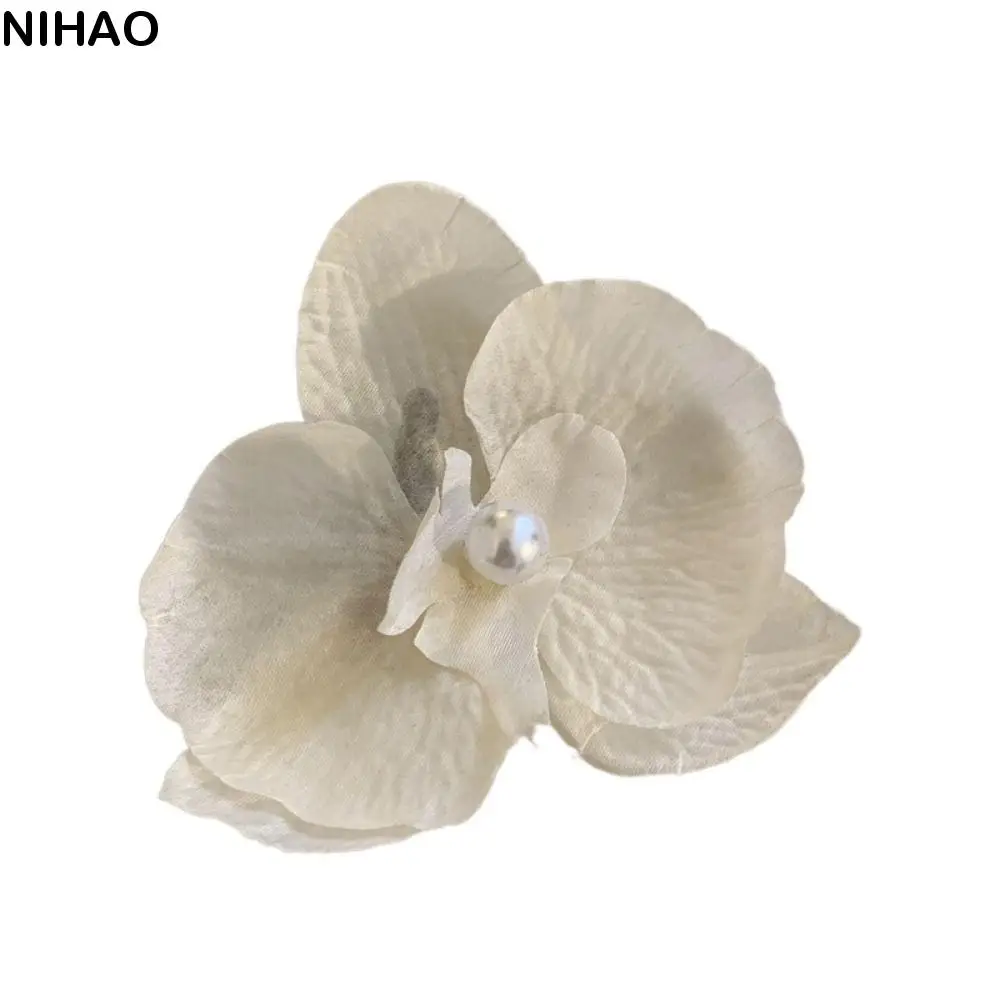 

Cloth Butterfly Flower Hair Clip Butterfly Orchid Korean Style Orchid Flower Hairpin Hair Accessories Bohemian Style