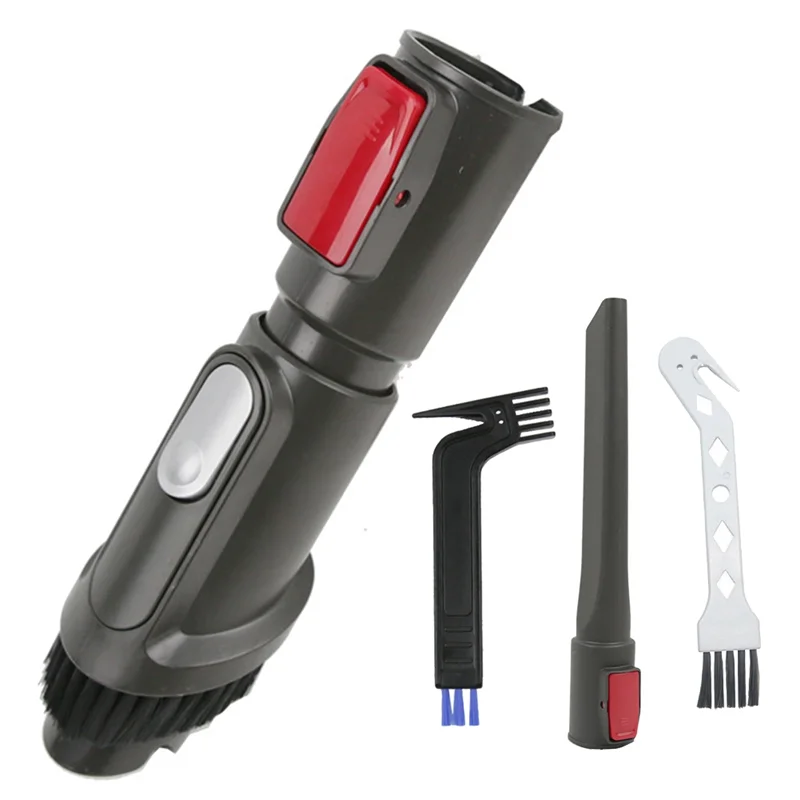 Conjunto de substituição de escova essencial SANQ para aspiradores sem fio Midea P3/P6/P5 - Acessórios de bico plano e redondo