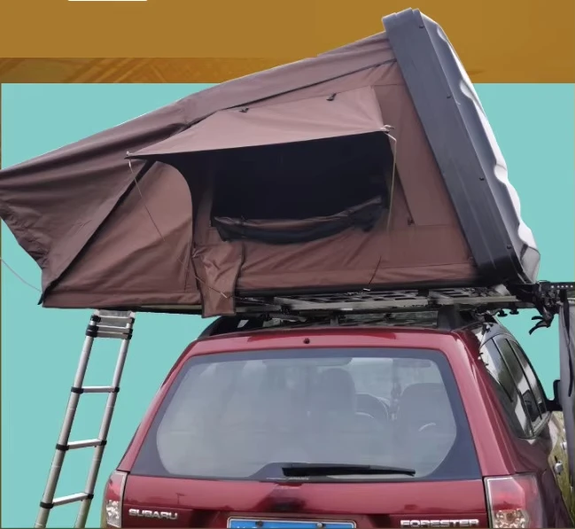 عالية الجودة التخييم جيدة خيمة مقاومة للماء ABS خيمة قشرة صلبة الجانب افتتاح سقف أعلى خيمة #6