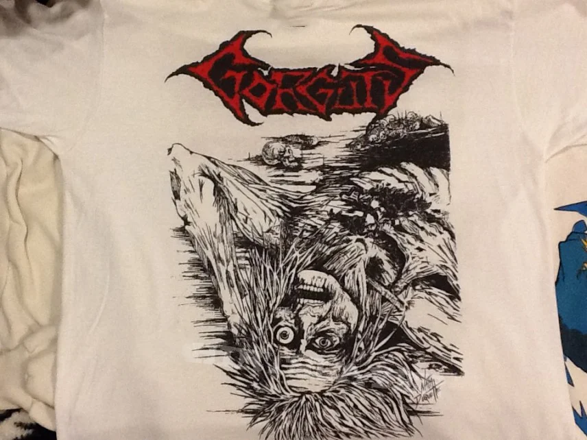 Gorguts Band T-Shirt Short Sleeve Cotton White Unisex All Size S to 5XL BE1165