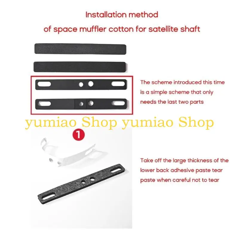 

587B Spacebar Sound Insulation Foam Pad for Mechanical Keyboard 6.25U 7U Space Keys