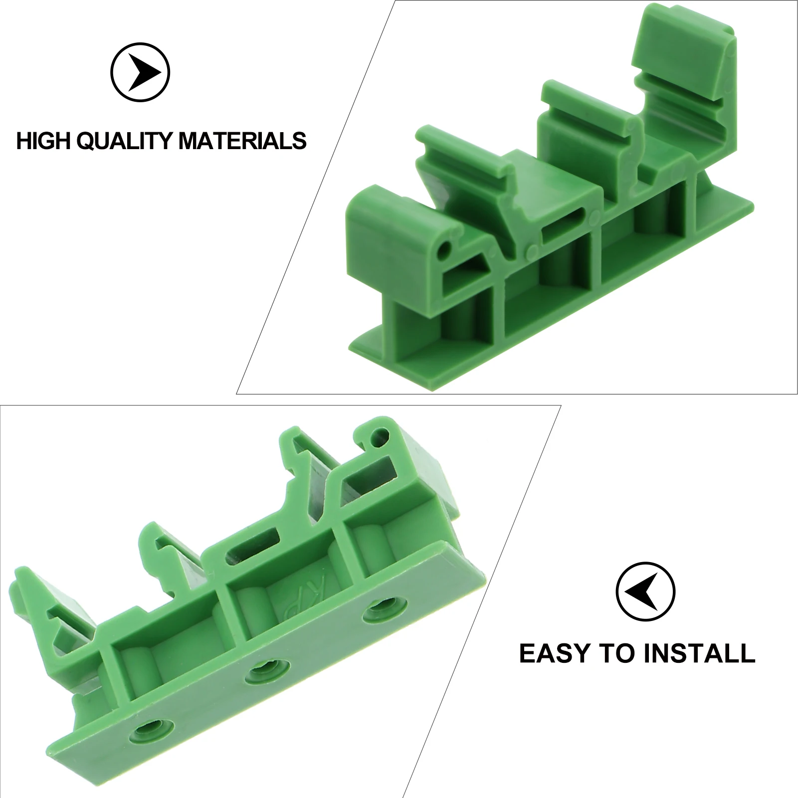 

Universal Din Rail Mounting Adapter For Pcb 35Mm Easy Install Diy Electrical Bracket Clips Hardware Fastener Connector
